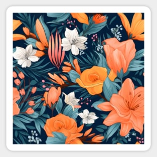 Wedding Flowers Pattern 9 Sticker